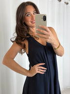 Maxi Dress With Necklace (4 Colours)