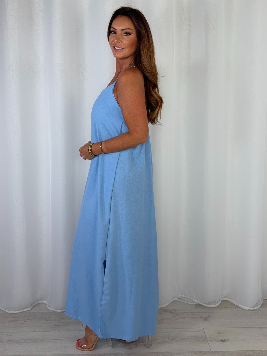 Spaghetti Strap Maxi Dress (14 Colours)