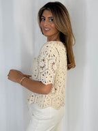 Crochet Tie Up Cardigan (3 Colours)