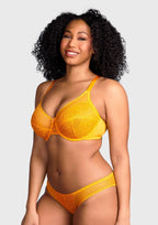 Enchante Unlined Non-padded Lace Underwire Bra