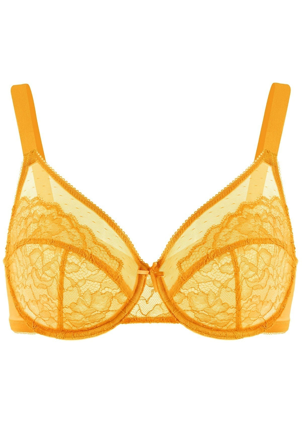 Enchante Unlined Non-padded Lace Underwire Bra