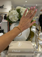 Screw Diamante Bangle (2 Colours)