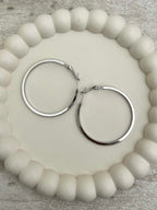 Diamante Hoops (2 Colours)