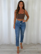 Skinny Turn Up Jeans (2 Colours)