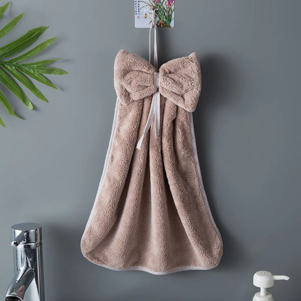 Bowknot Hand Towels