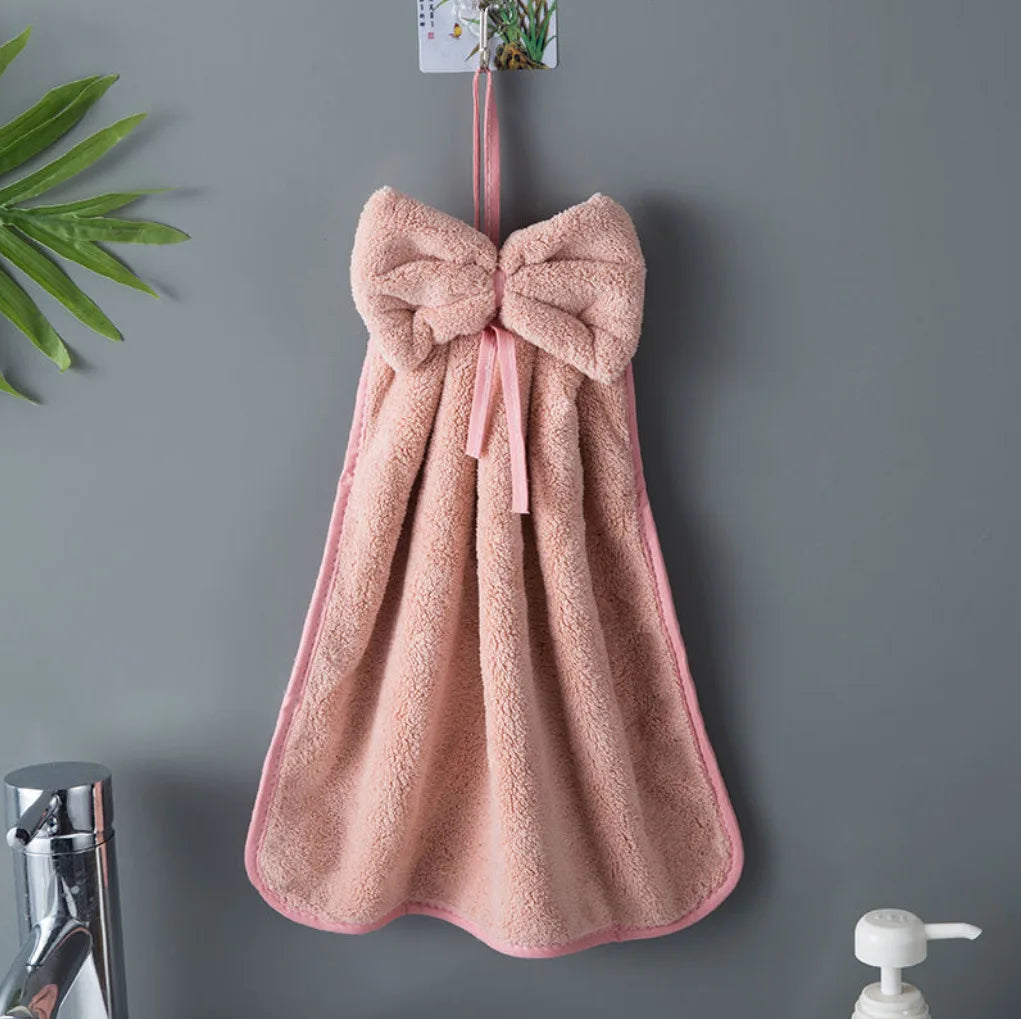 Bowknot Hand Towels