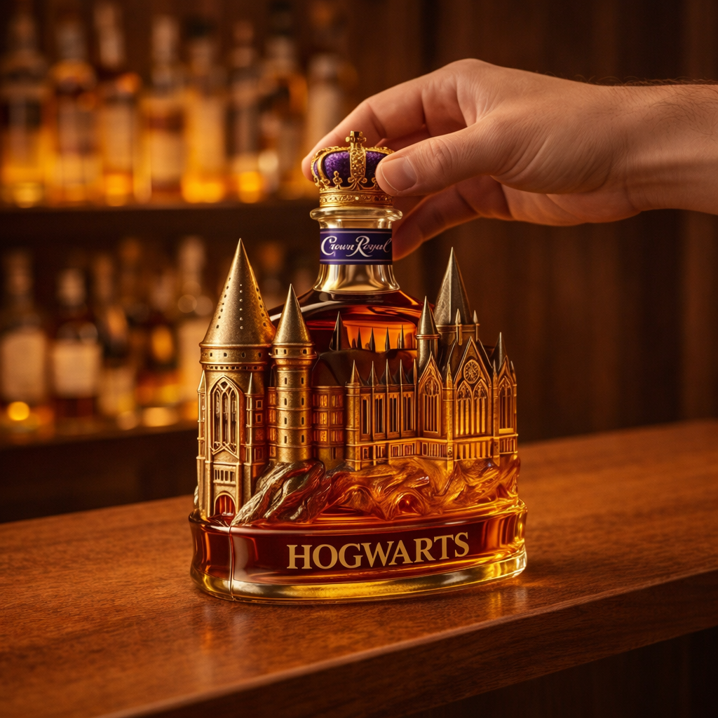 Whisky Bottle – Magical Castle Edition