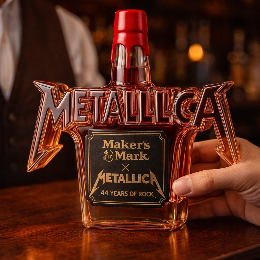 Whiskey Bottle - Metallica Rock Edition