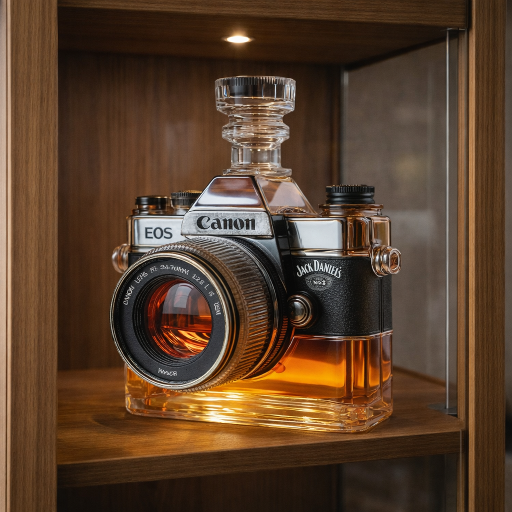 Whisky Bottle - Camera Edition