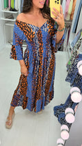 Philomene Animal Print Magic Maxi Dess
