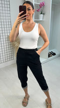 Esme Cropped Magic Trousers