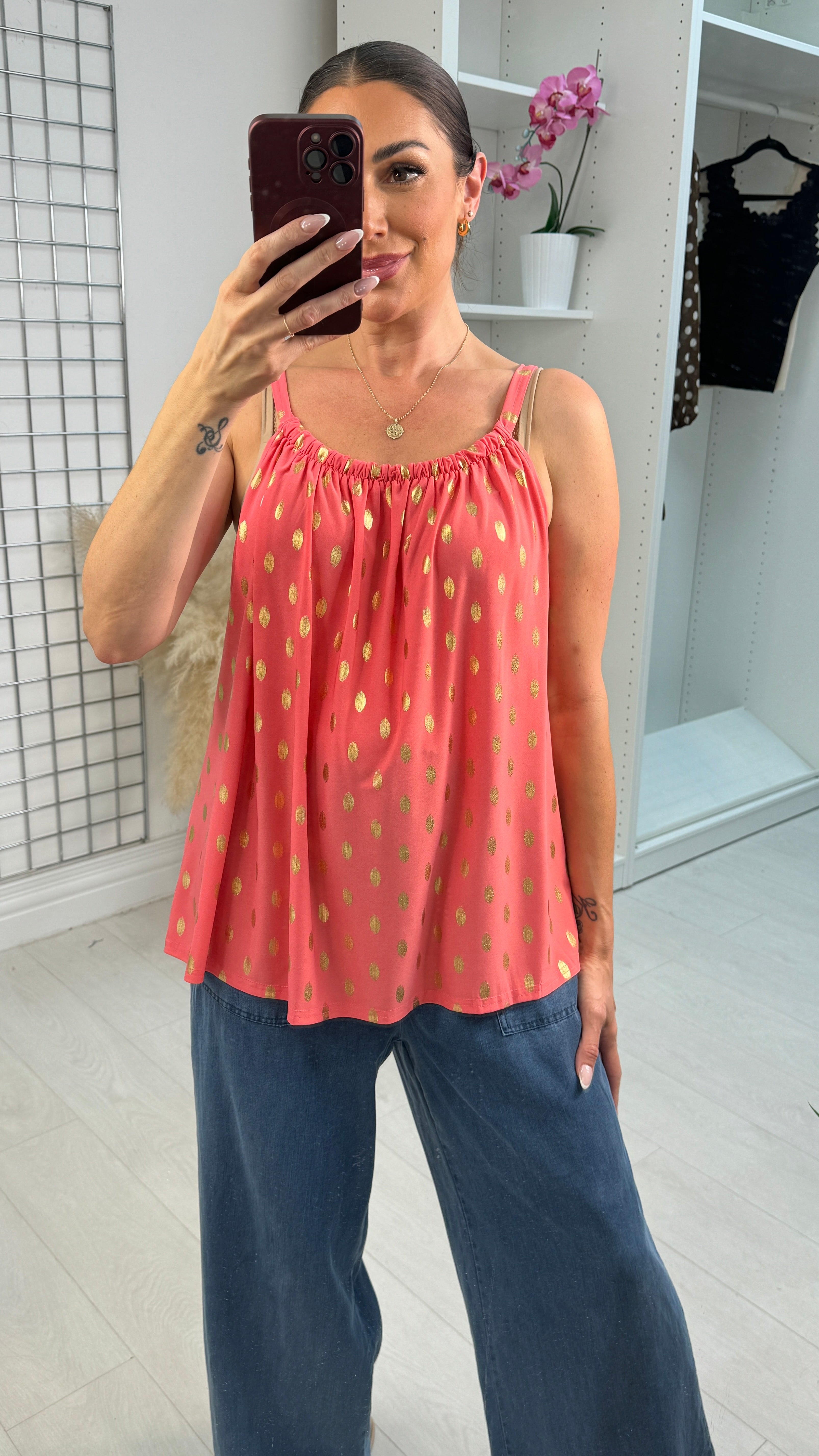 Galinda Strappy Loose Fit Magic Top