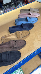 Lindy Faux Suede Loafers