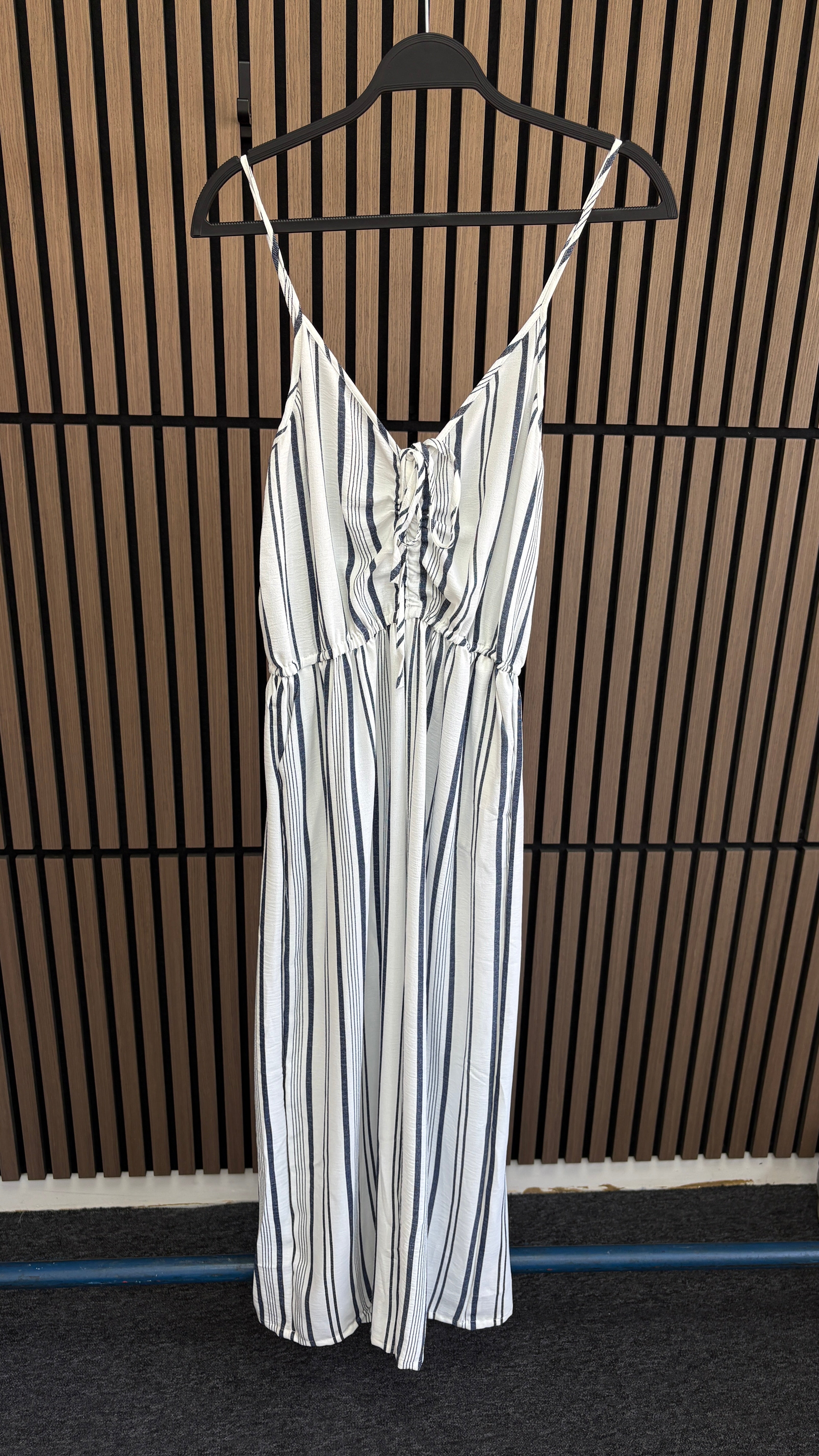 Carmen Stripe Wide Leg Jumpsuit