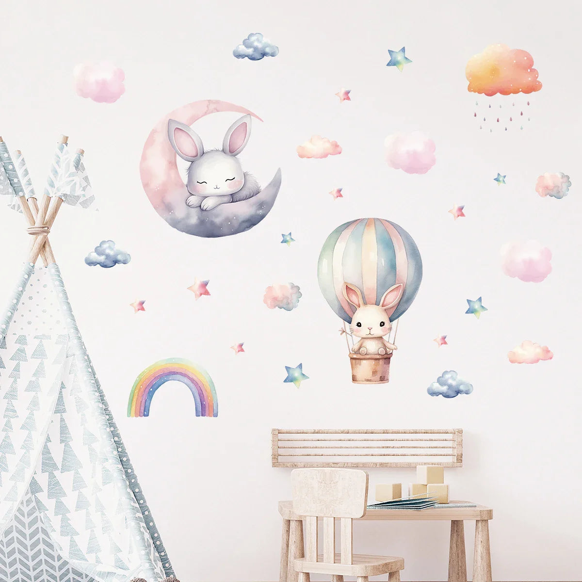 Little Girl Nursey Decor Wall Stickers