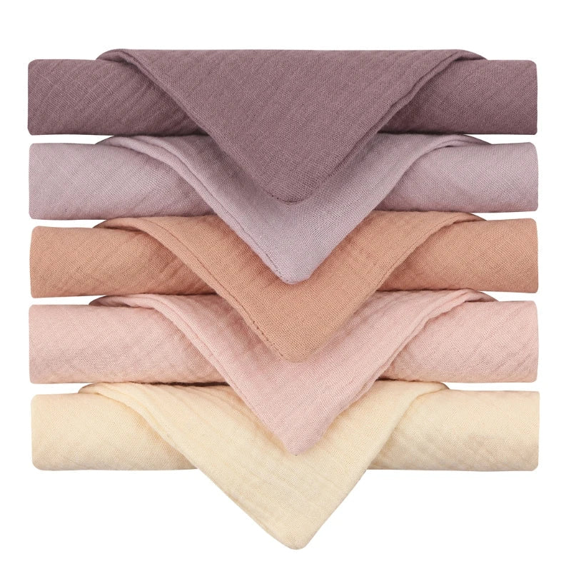 5-Pack Multi Use Cotton Burp Cloths