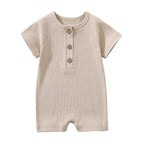 Light Weight Short Sleeve Romper