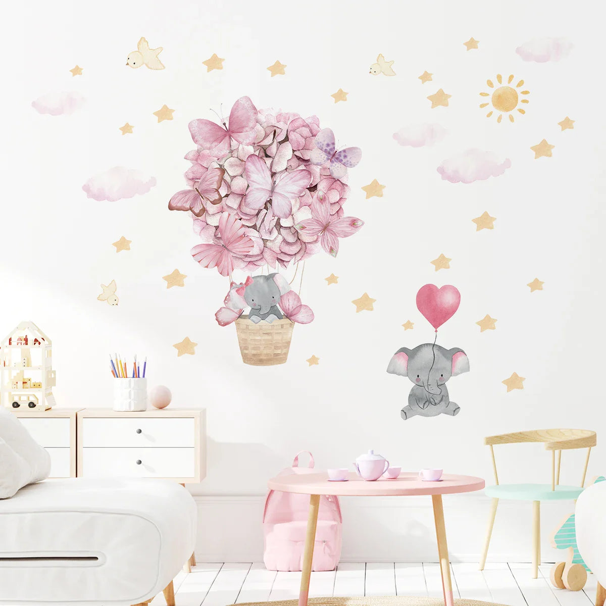 Little Girl Nursey Decor Wall Stickers