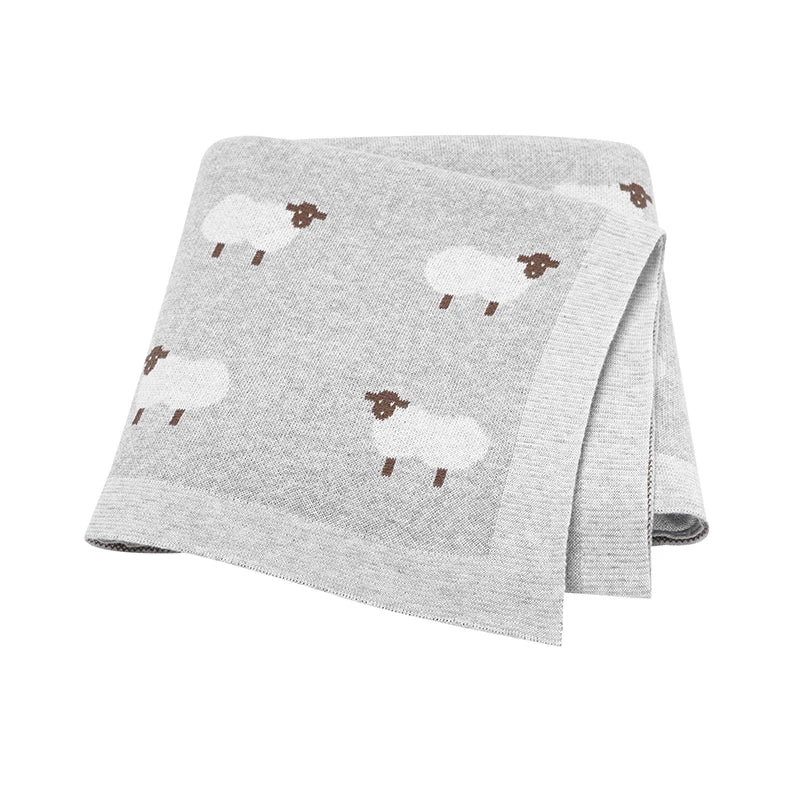 SnuggleLamb Cotton Blanket