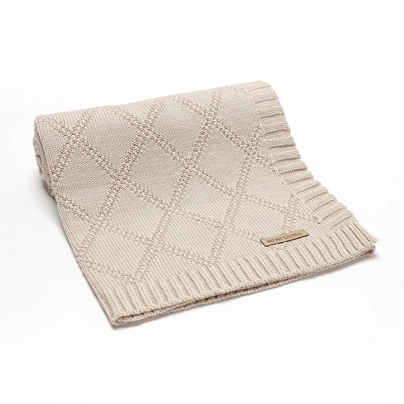 SuperSoft Cotton Baby Swaddle Blanket