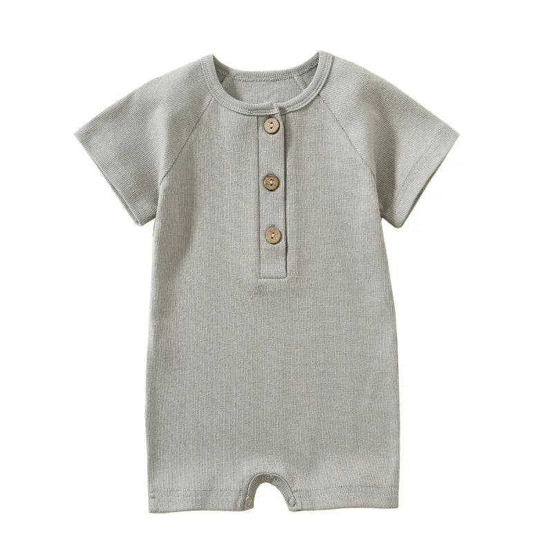Light Weight Short Sleeve Romper