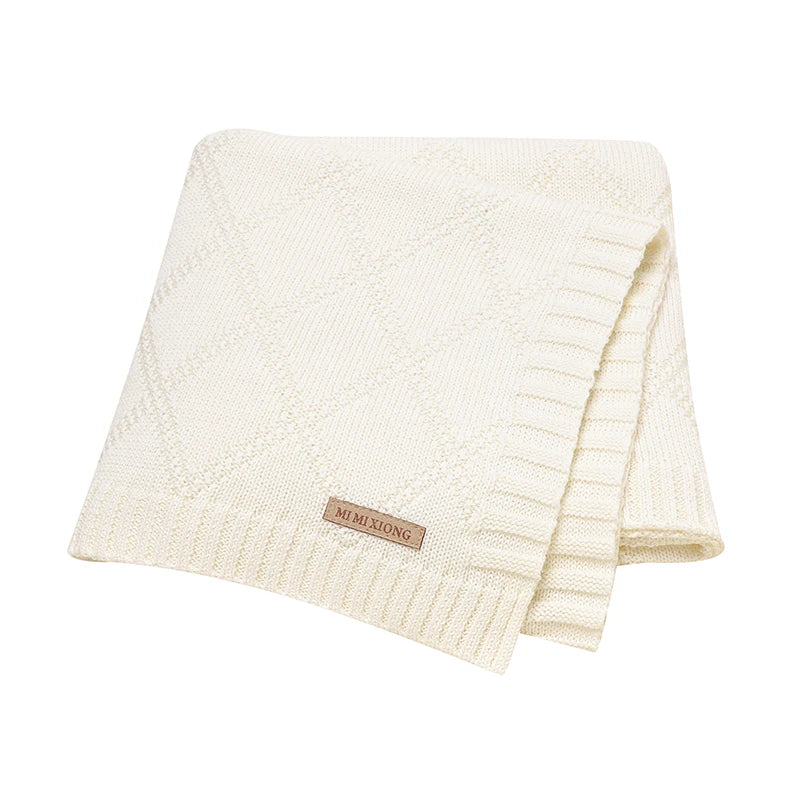 SuperSoft Cotton Baby Swaddle Blanket