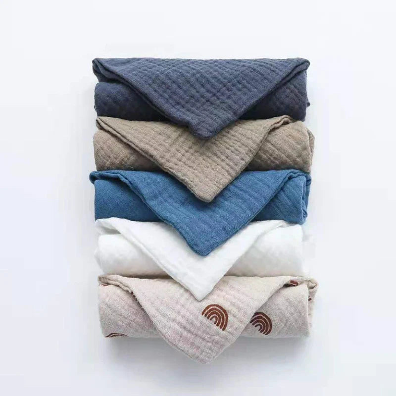 5-Pack Multi Use Cotton Burp Cloths