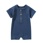 Light Weight Short Sleeve Romper