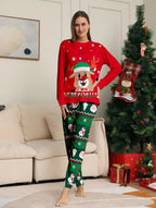 Cute Christmas Family Matching Pajamas Set