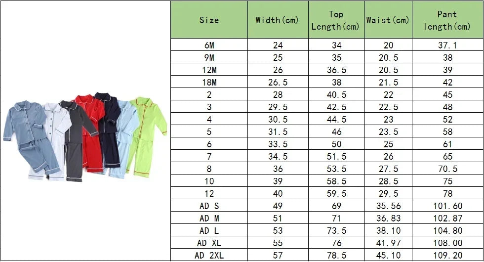 Luxury Velevt Christmas Family Pajamas Sets