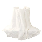 Organic Cotton Ruffle Muslin Blanket
