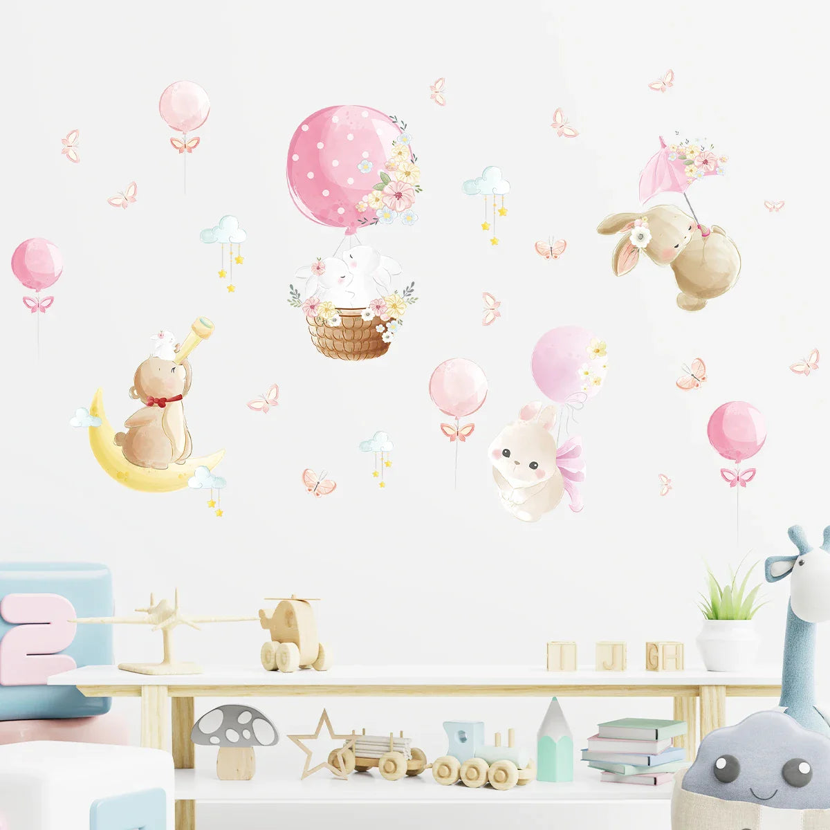 Little Girl Nursey Decor Wall Stickers