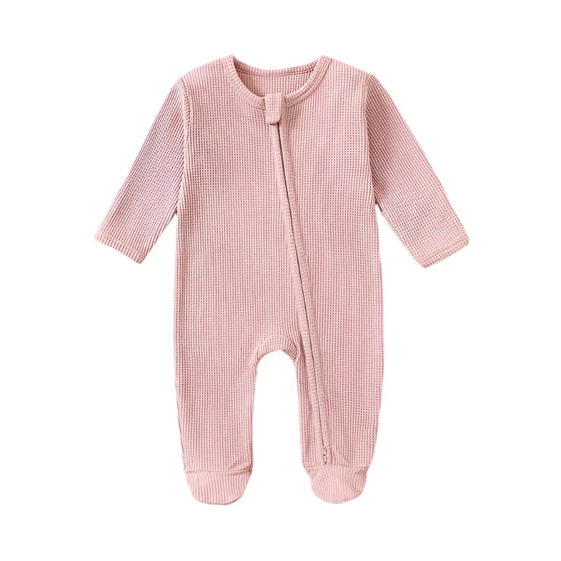 Organic Cotton Waffle Onesie