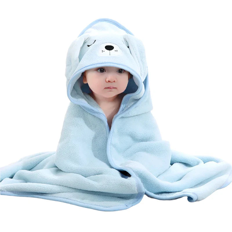 Hooded Animal Baby Bath Towels