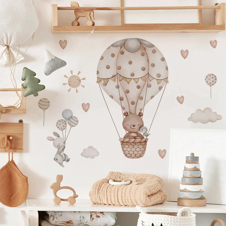 Balloon Buddies Wall Decals