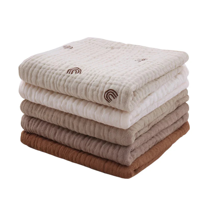 5-Pack Multi Use Cotton Burp Cloths