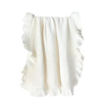 Ruffle Knit Blanket