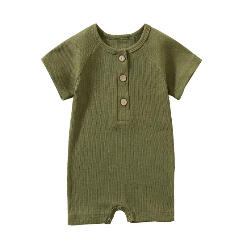 Light Weight Short Sleeve Romper
