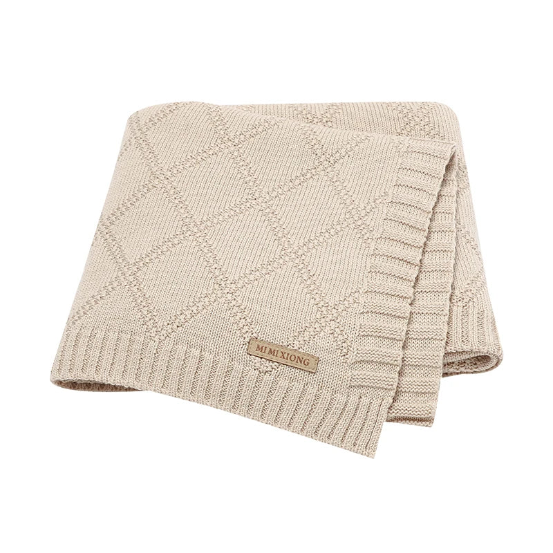 SuperSoft Cotton Baby Swaddle Blanket