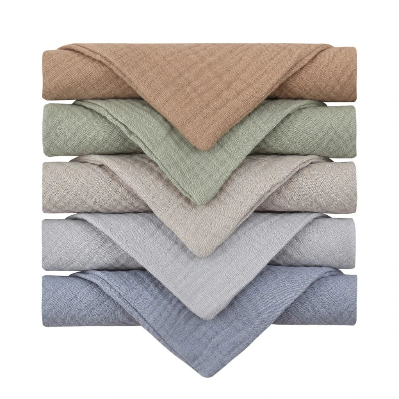 5-Pack Multi Use Cotton Burp Cloths