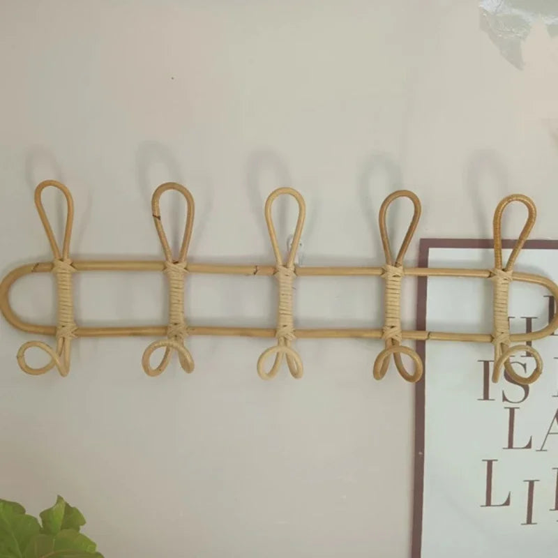 Rattan Wall Organization Hooks