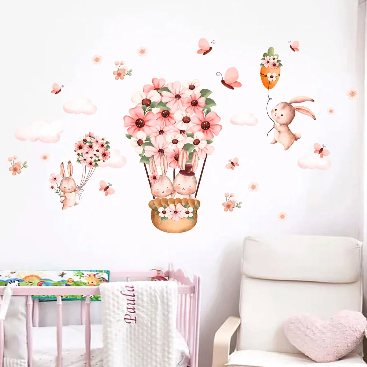 Little Girl Nursey Decor Wall Stickers