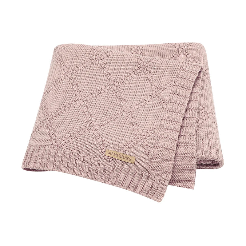 SuperSoft Cotton Baby Swaddle Blanket