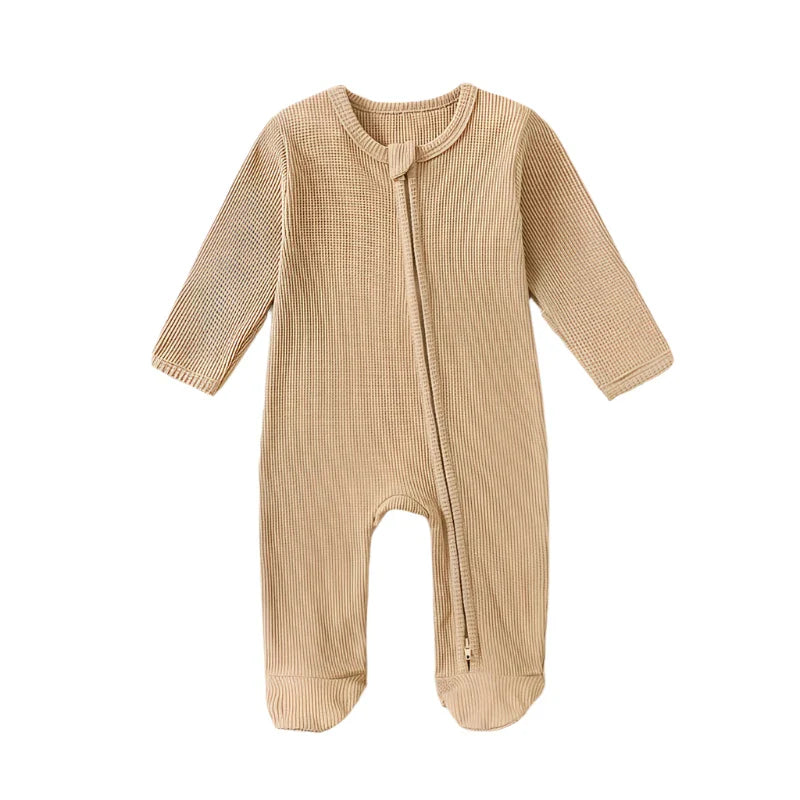 Organic Cotton Waffle Onesie