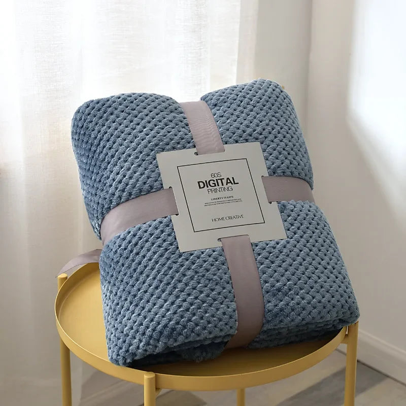 Soft Fleece Quilt Blanket