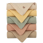 5-Pack Multi Use Cotton Burp Cloths