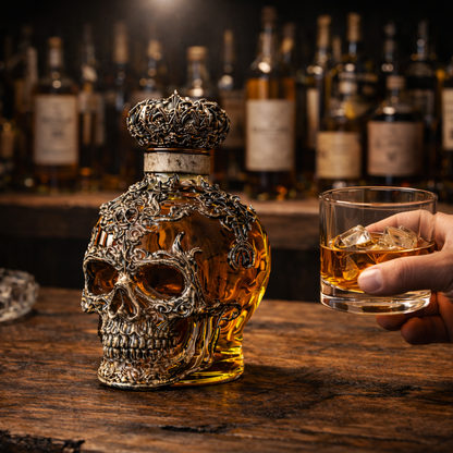 Whisky Bottle - Skull Edition