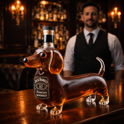 Whisky Bottle - Dachshund Edition