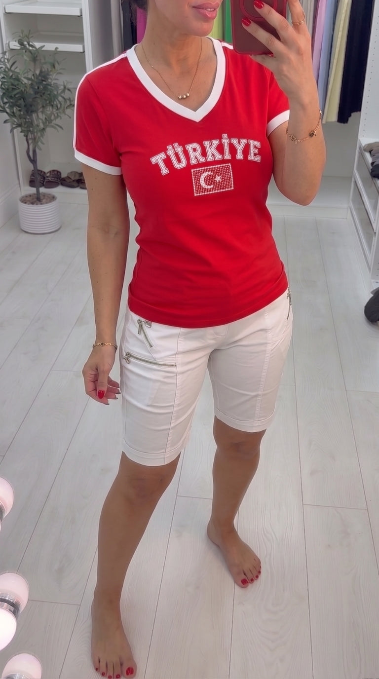 World Cup Embellished Football T-Shirts