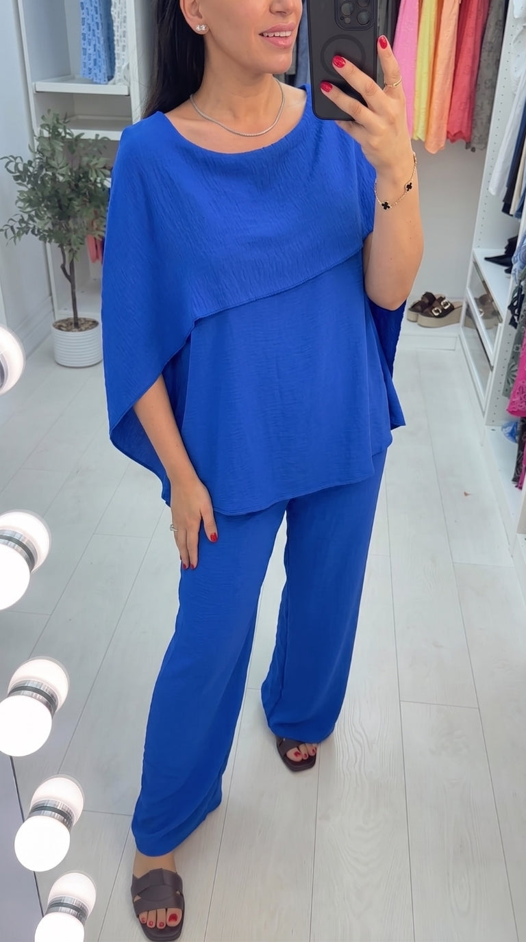 Janetta Plain Loose Fit Co-Ord Set